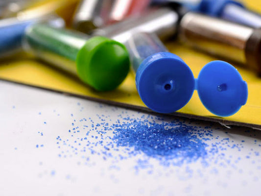 TUBES OF SAND FOR SAND ART