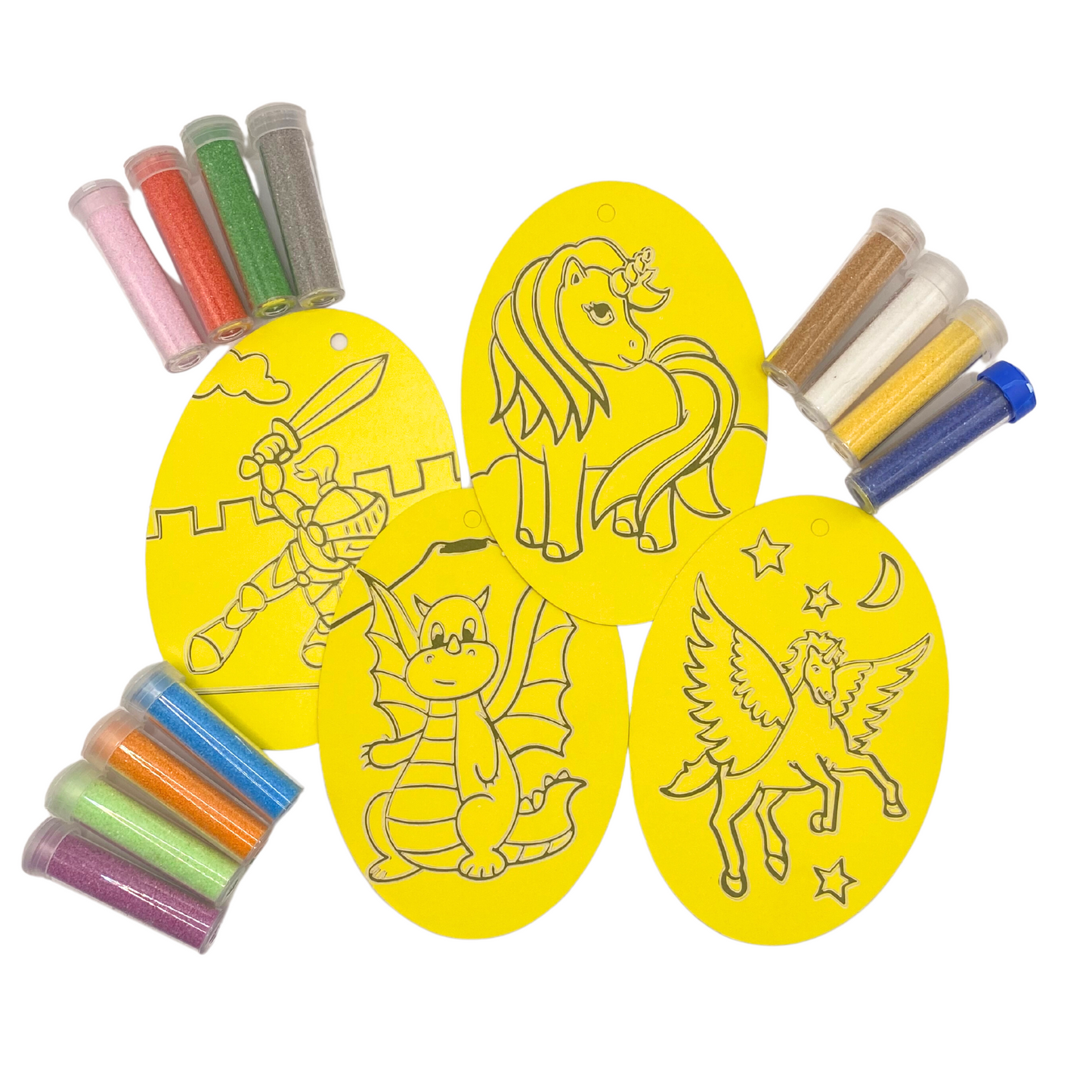 Mythical Sand Art Kit Pictures & Coloured Sand