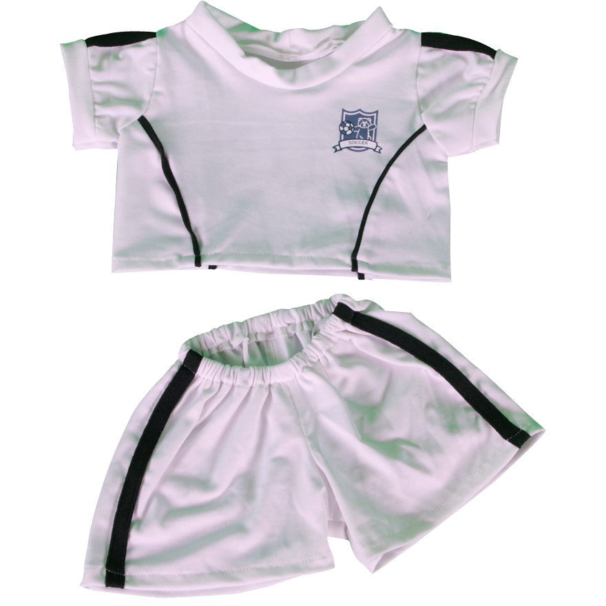 White Football Kit Outfit