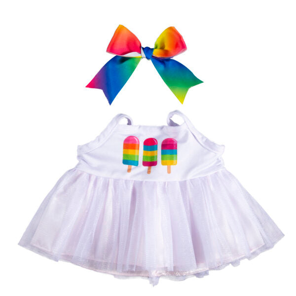 Popsicle Dress & Bow