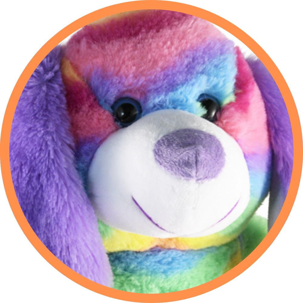 Raya The Rainbow Dog