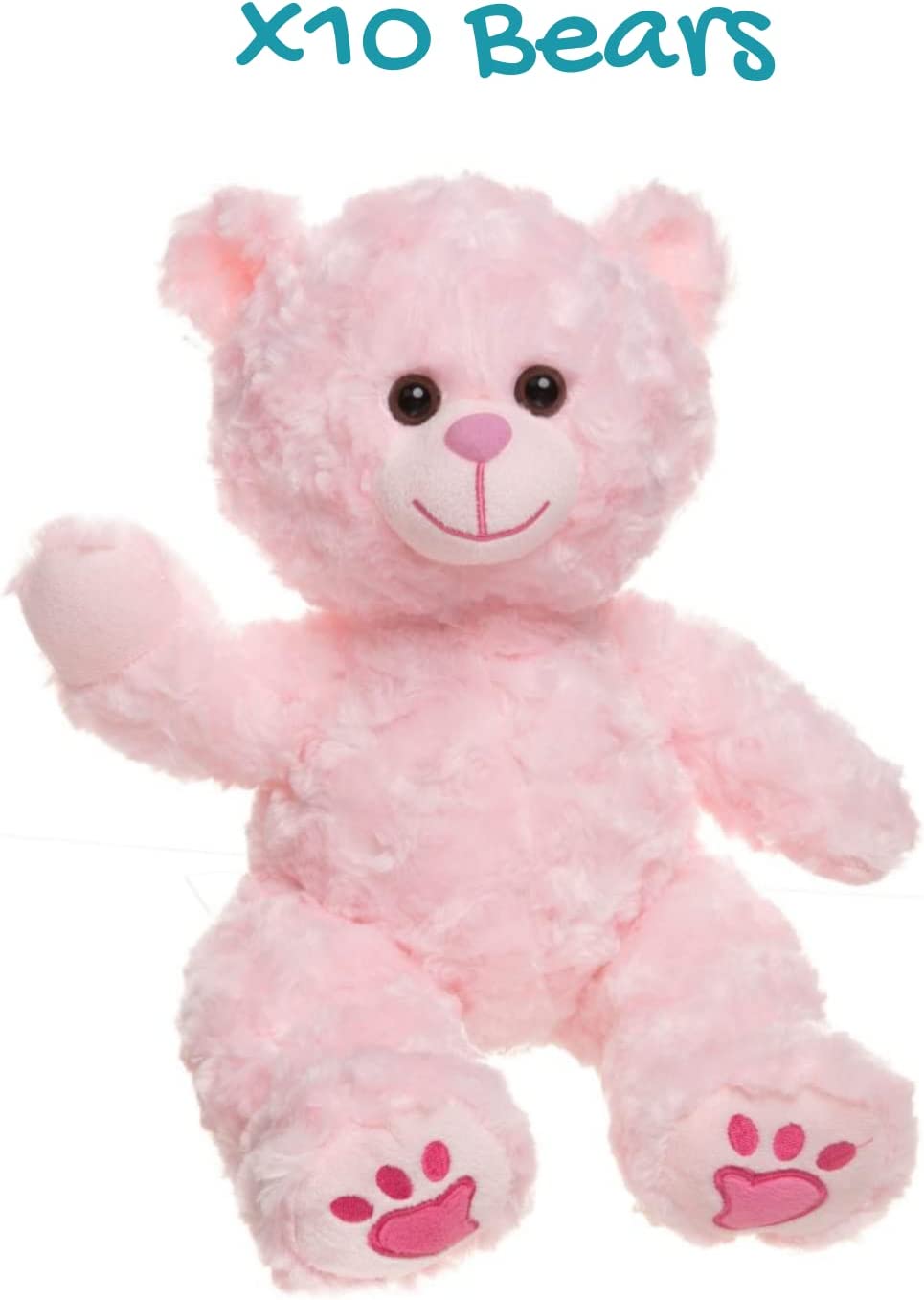 Charm The Pink Bear x10 Party Pack