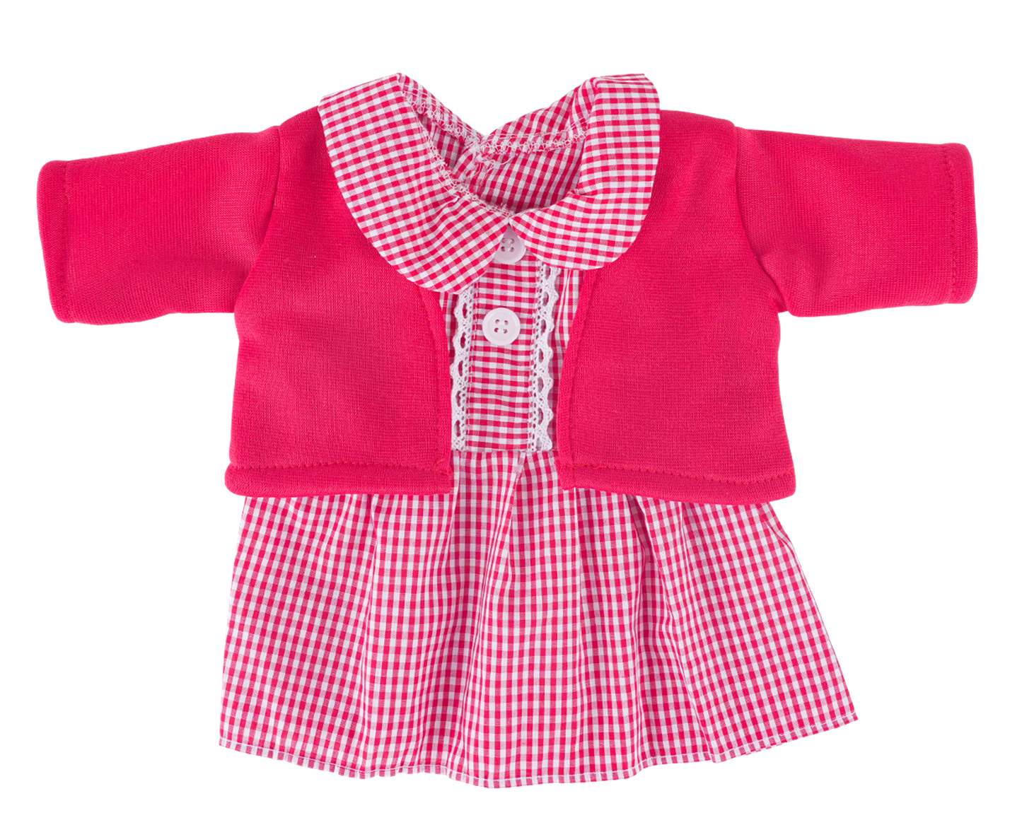 Girls Red School Uniform Outfit