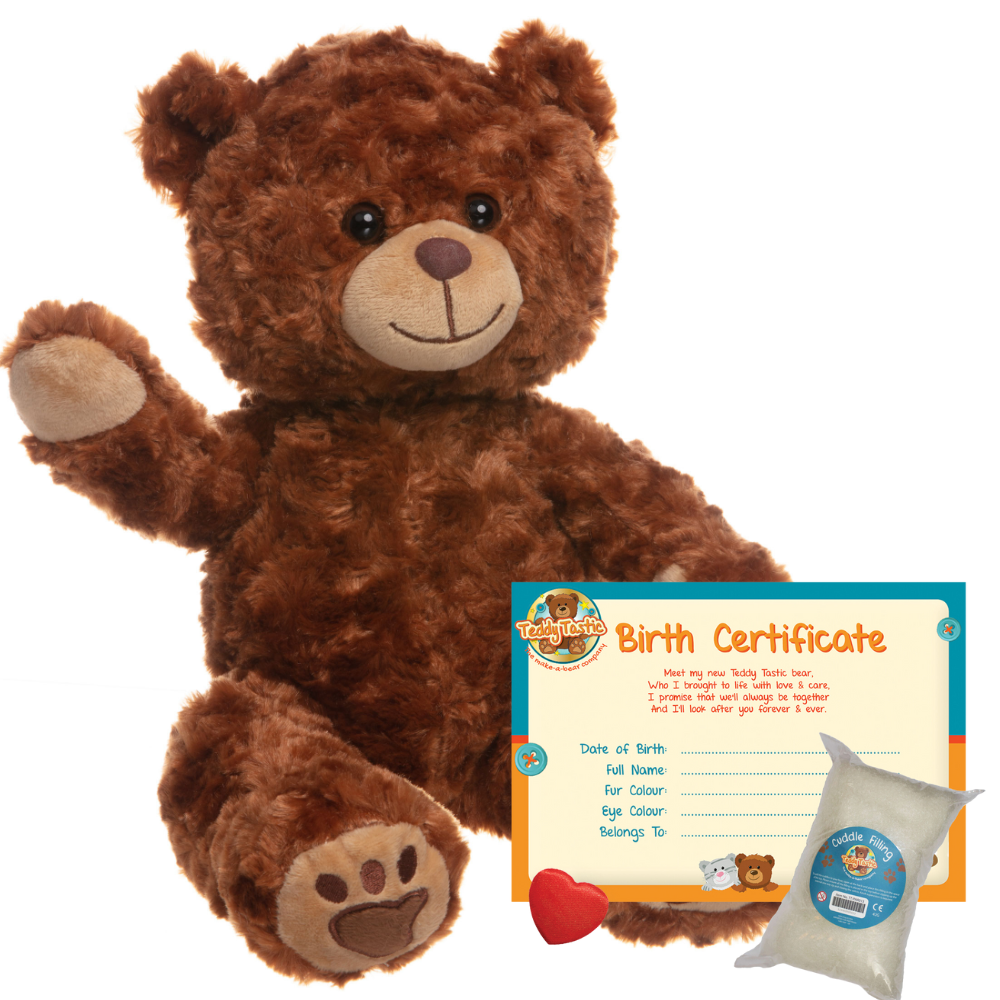 Charlie Chestnut Brown Bear - Memory Bear