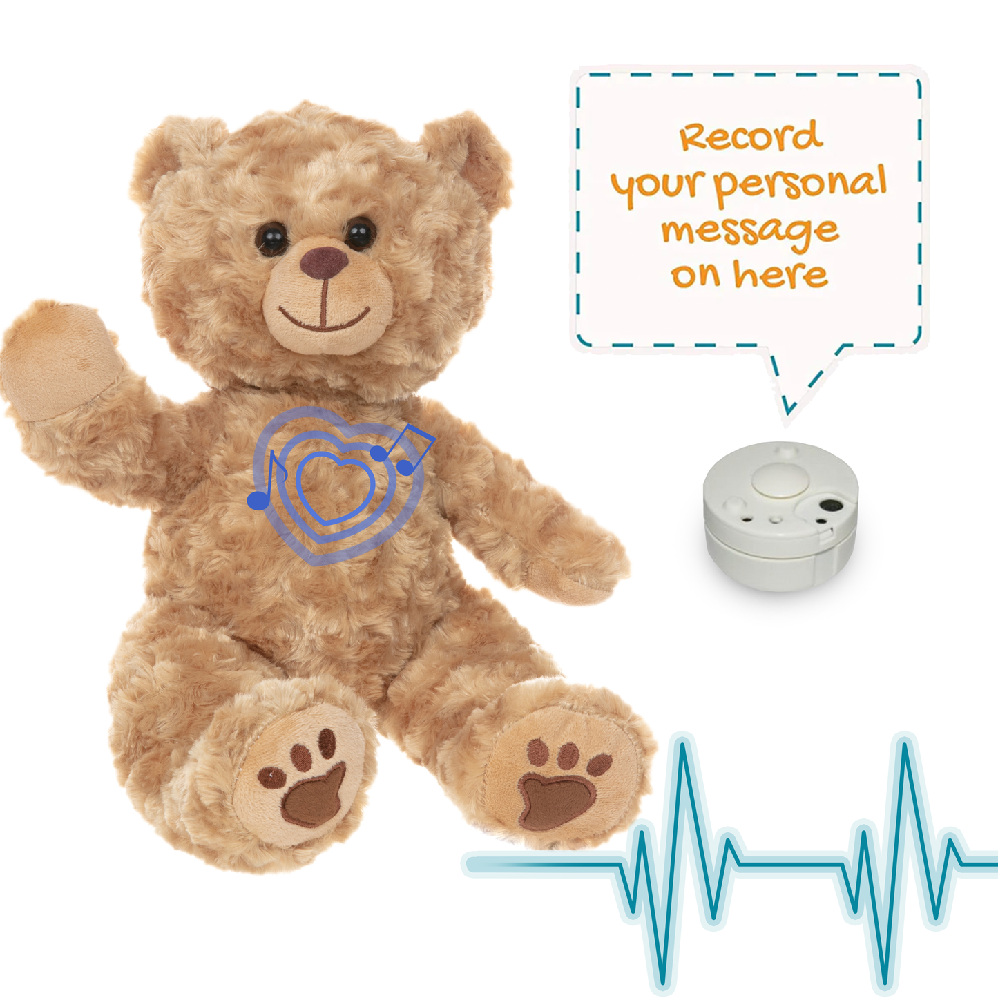 Barney the Golden bear - Memory Bear