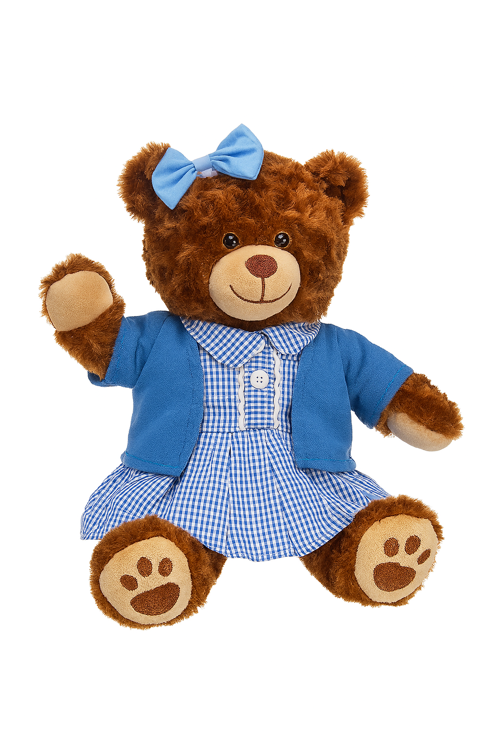 Girls Blue School Uniform Outfit