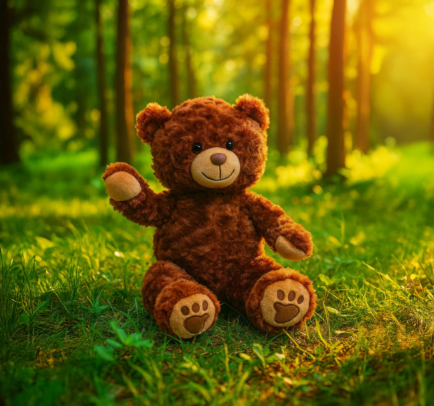 Charlie Chestnut Brown Bear - Recordable