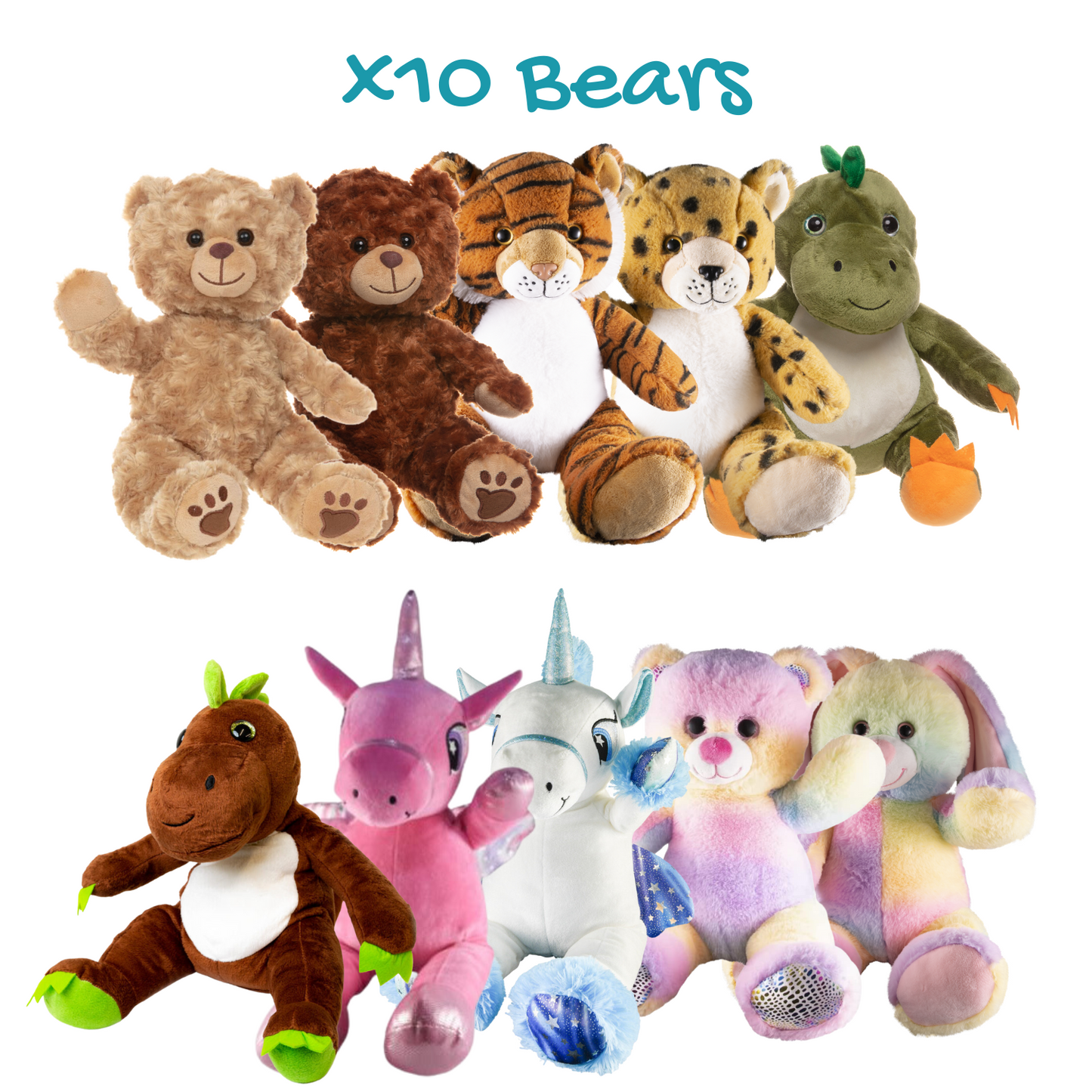 Mixture of Bears x10 Party Pack