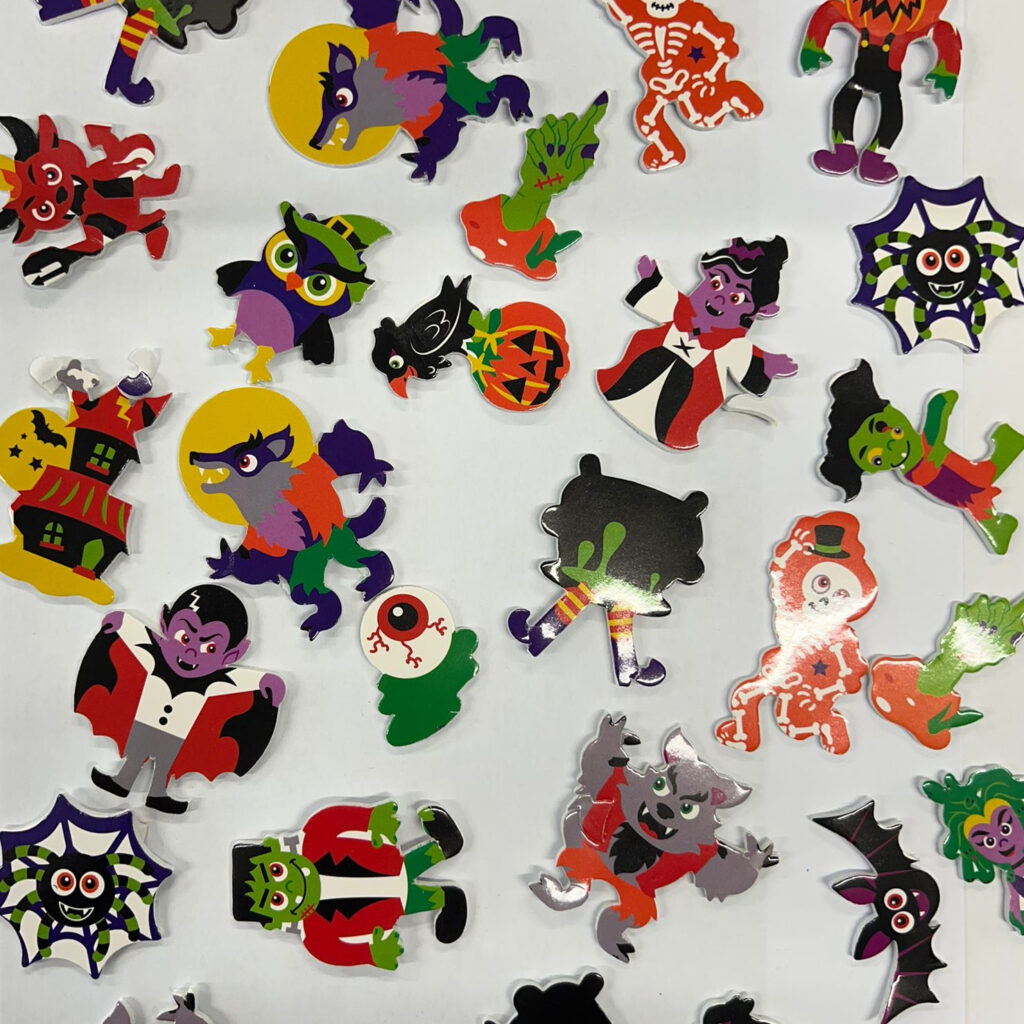 Halloween Foam Stickers x120