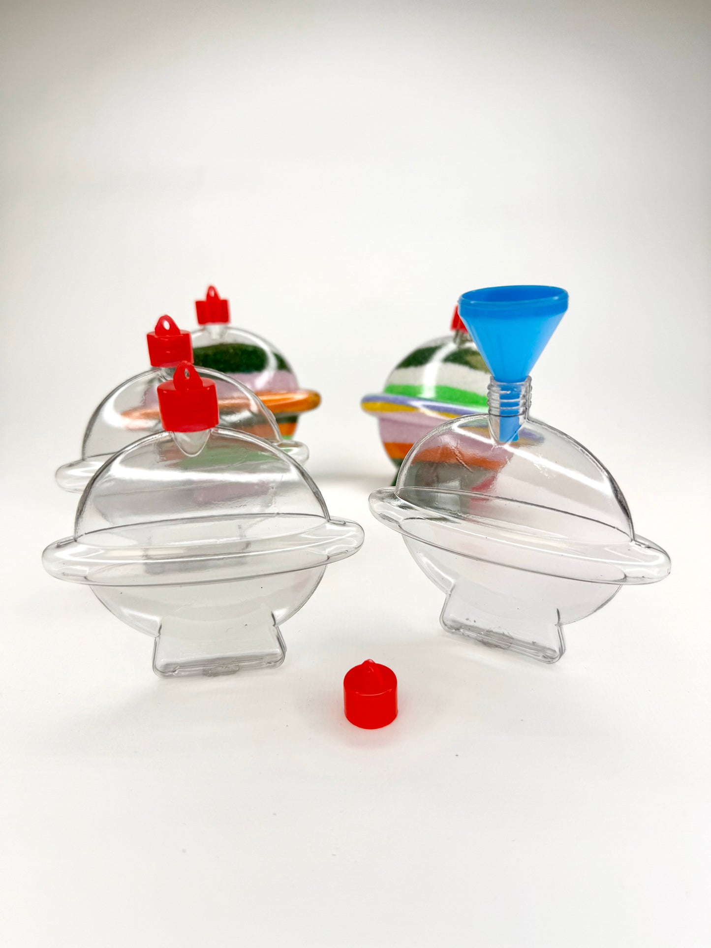 Planets Sand Art Bottles (x5)