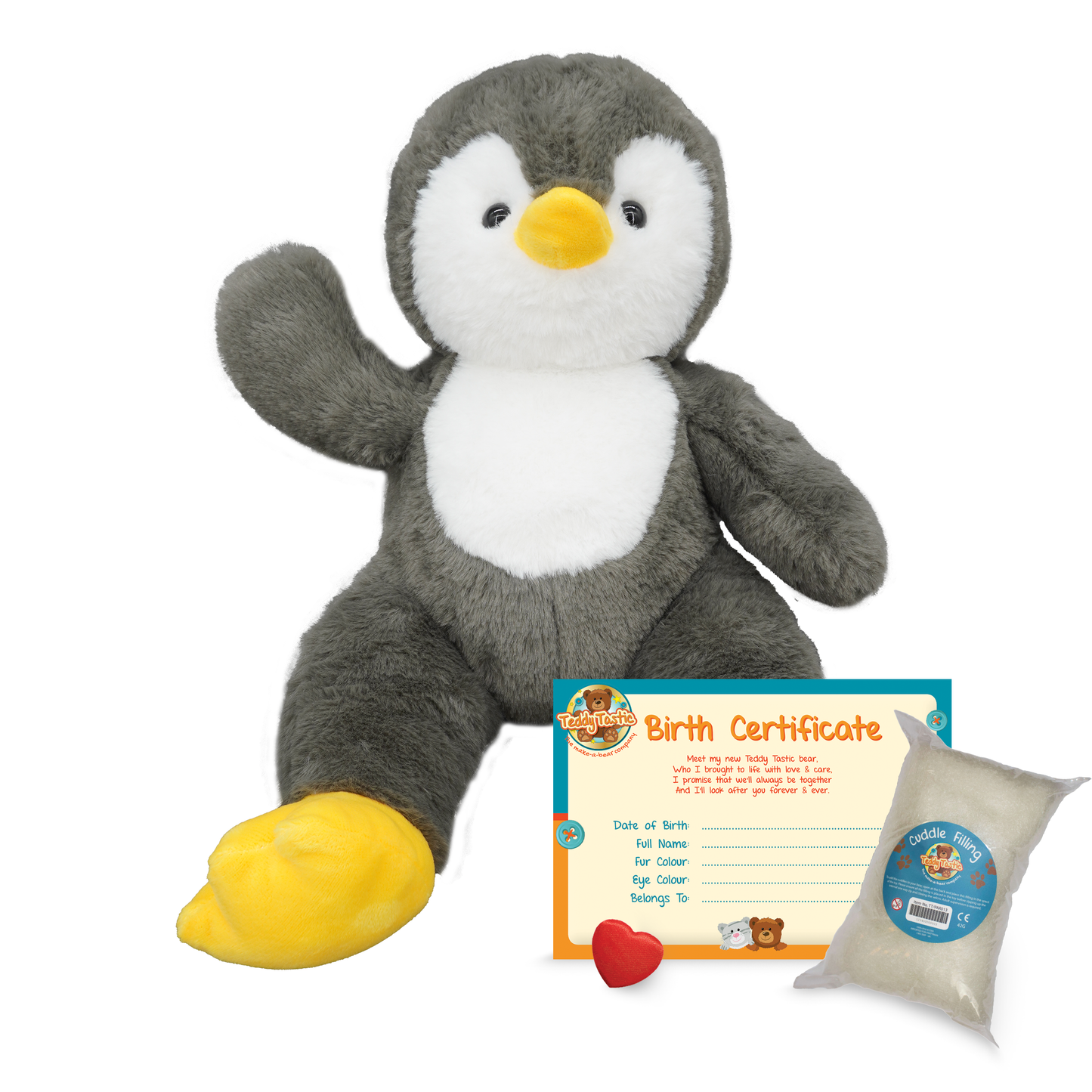 Peri the Grey baby Penguin