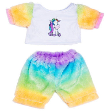 Cosy Pyjamas Rainbow Unicorn PJ Outfit