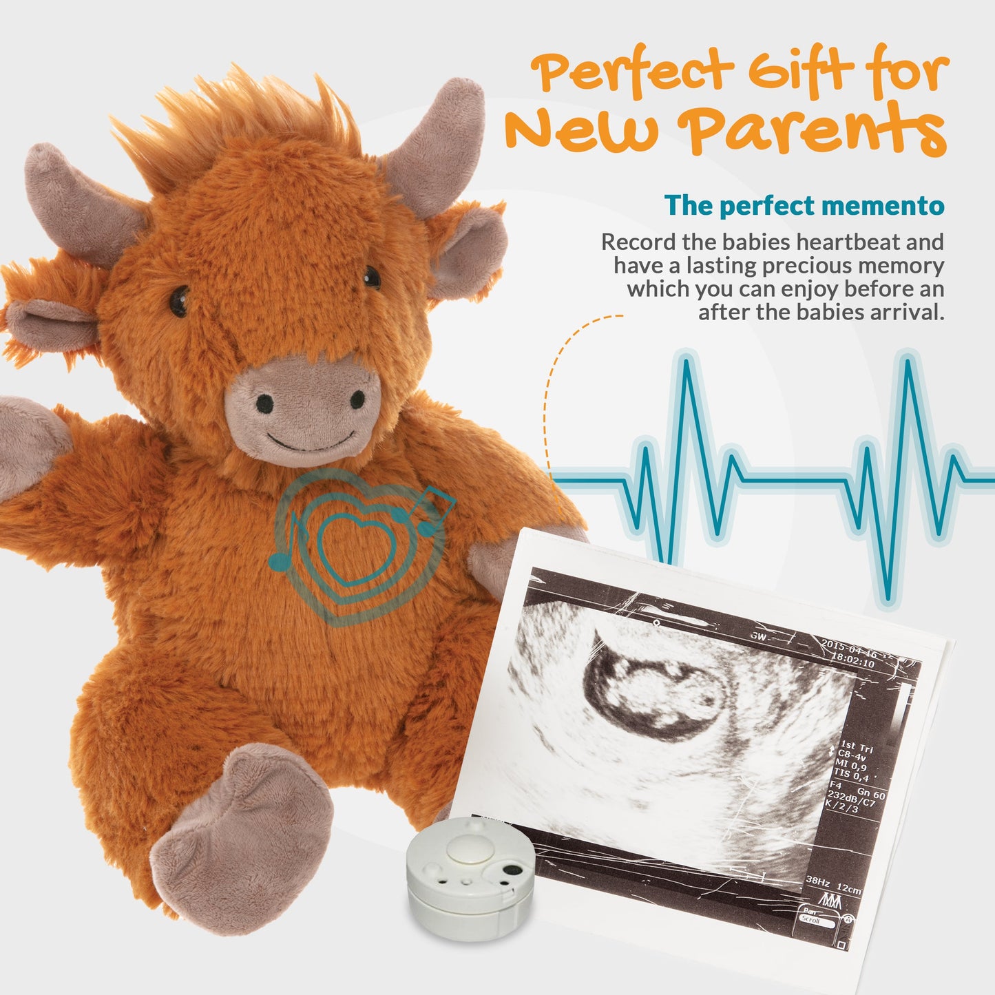 Hippie The Highland Cow - Recordable