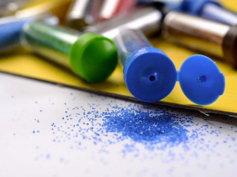 TUBES OF SAND FOR SAND ART