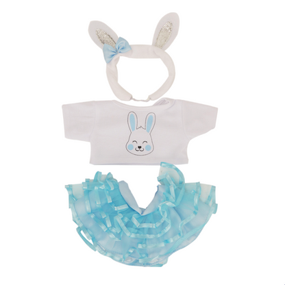 Blue Bunny Tutu Outfit