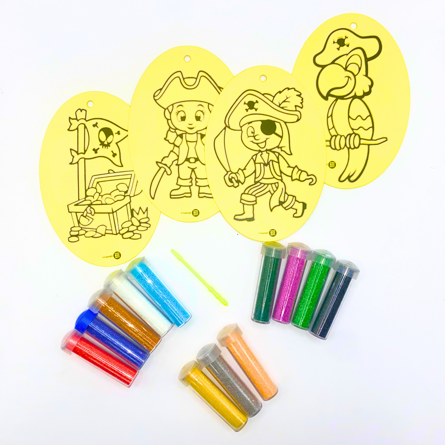 Pirates Sand Art Kit Pictures & Coloured Sand