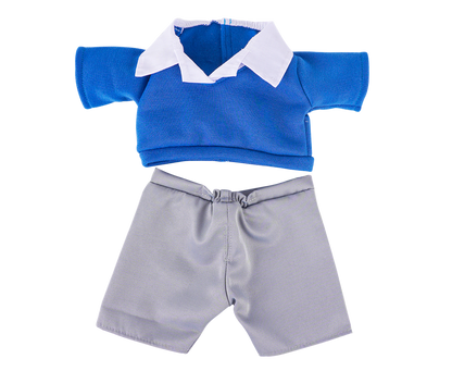 Boys Blue School Uniform Outfit