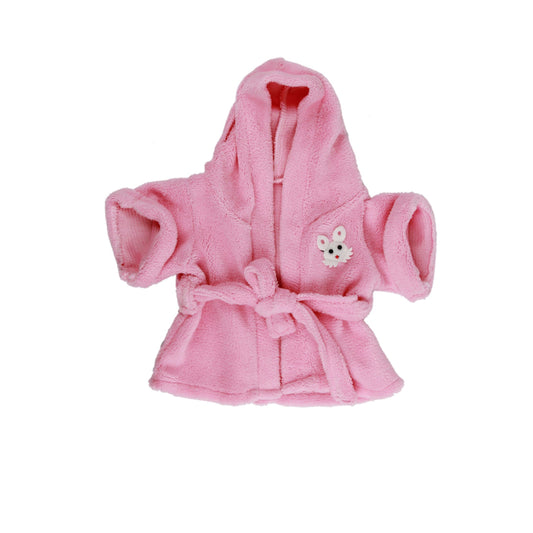 Pink Bathrobe Dressing Gown Outfit