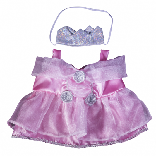 Pink & Silver Princess Dress