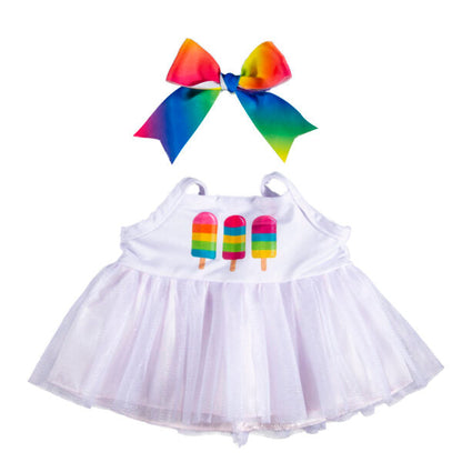 Popsicle Dress & Bow