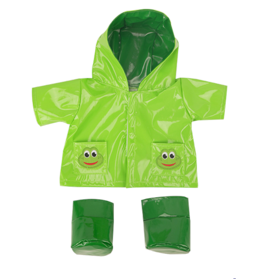 Frog Raincoat Outfit