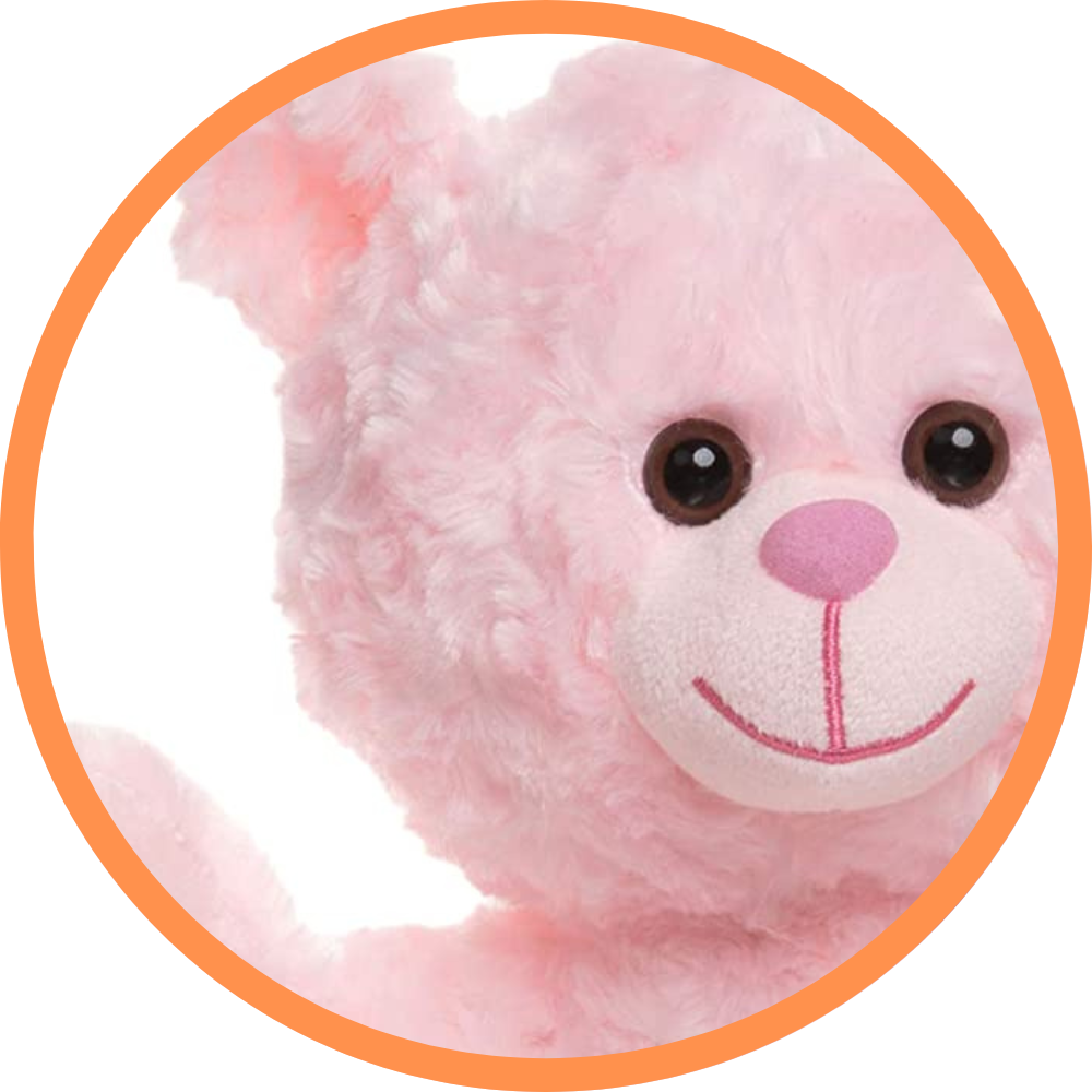Charm Pink Bear - Heartbeat