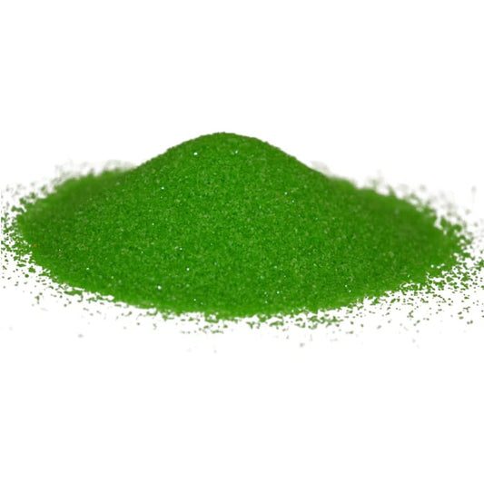 1kg Sand - Bright Green