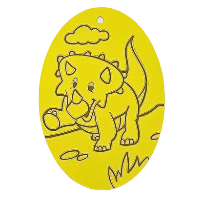 Dinosaur Sand Art Kit Pictures & Coloured Sand