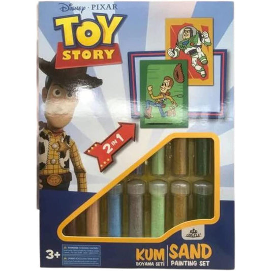Woody & Buzz Sand 2 in 1 Art Kit - Disney Sand Art