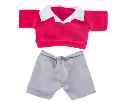 Boys Red School Uniform Outfit