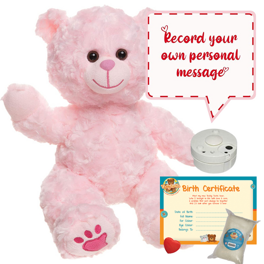 Charm Pink Bear - Heartbeat