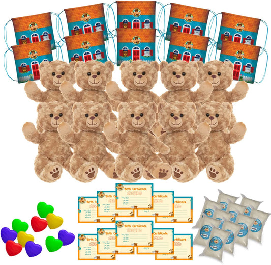 Barney The Golden Bear x10 Party Pack