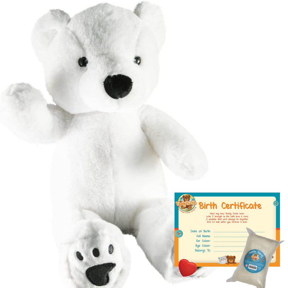 Perry The Polar Bear Teddy Tastic
