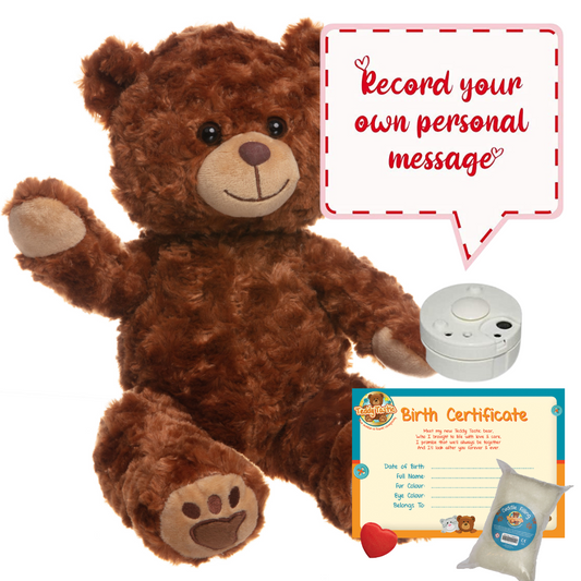 Charlie Chestnut Brown Bear - Recordable
