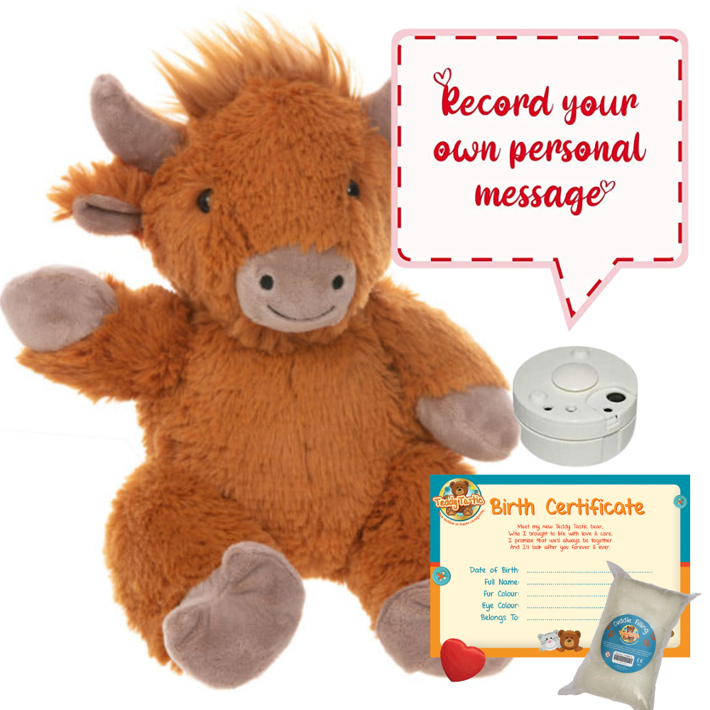 Hippie The Highland Cow - Recordable
