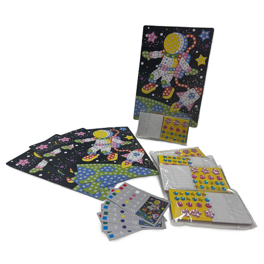 Mosaic Art Astronaut Pack of 5