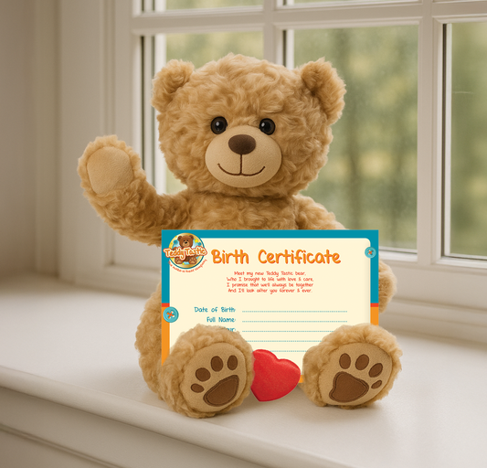Barney the Golden bear - Memory Bear
