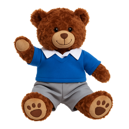 Boys Blue School Uniform Outfit
