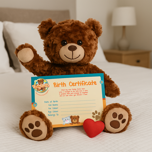 Charlie Chestnut Brown Bear - Memory Bear