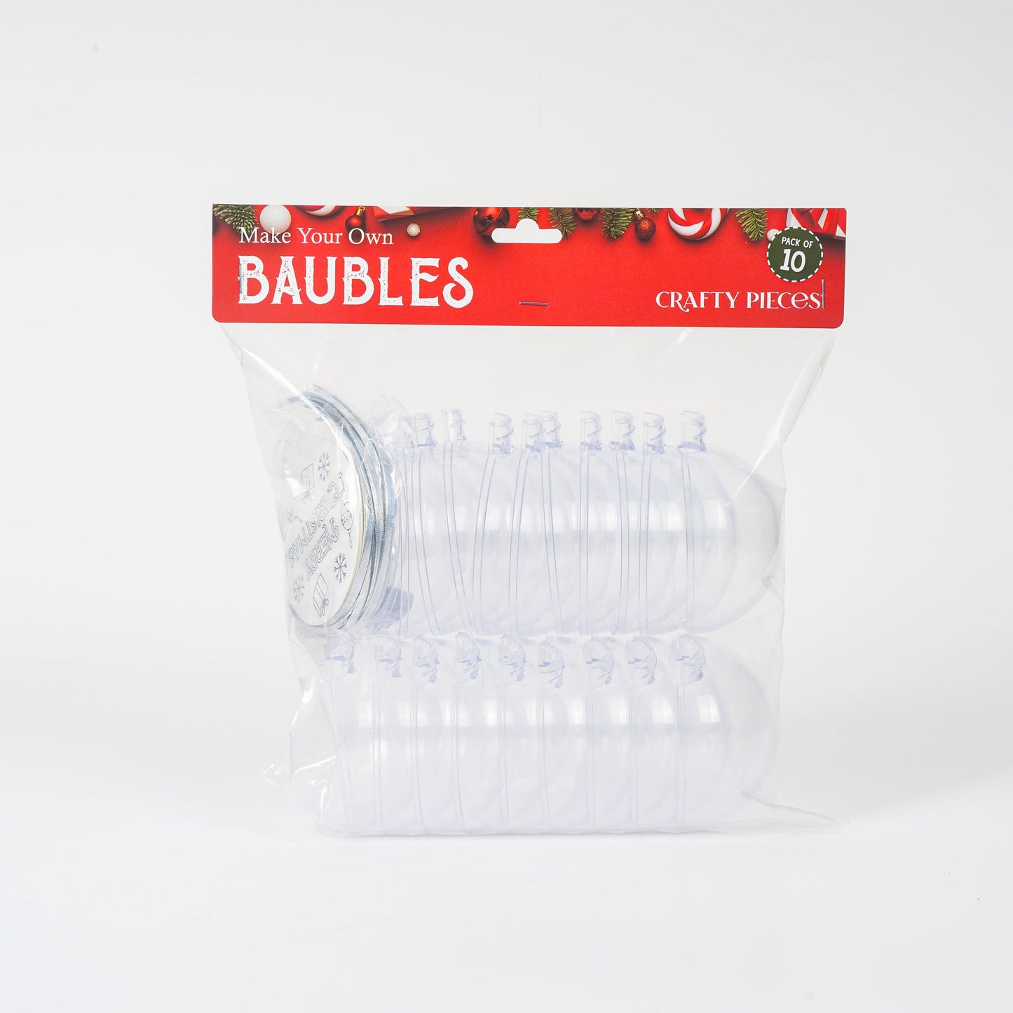 Make your own Christmas Bauble (x10)