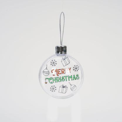 Make your own Christmas Bauble (x10)