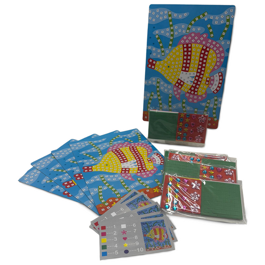 Mosaic Art Fish Pack of 5