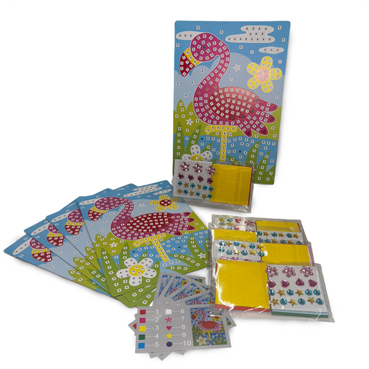 Mosaic Art Flamingo Pack of 5
