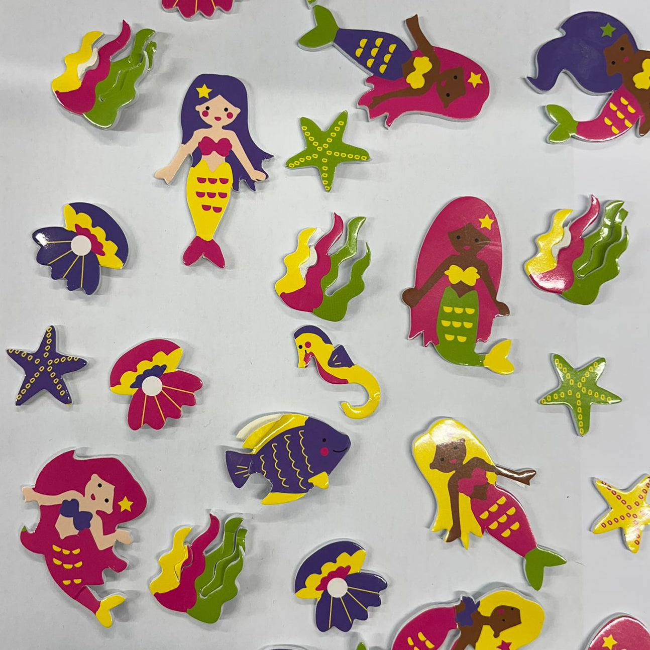 Mermaid Foam Stickers x120