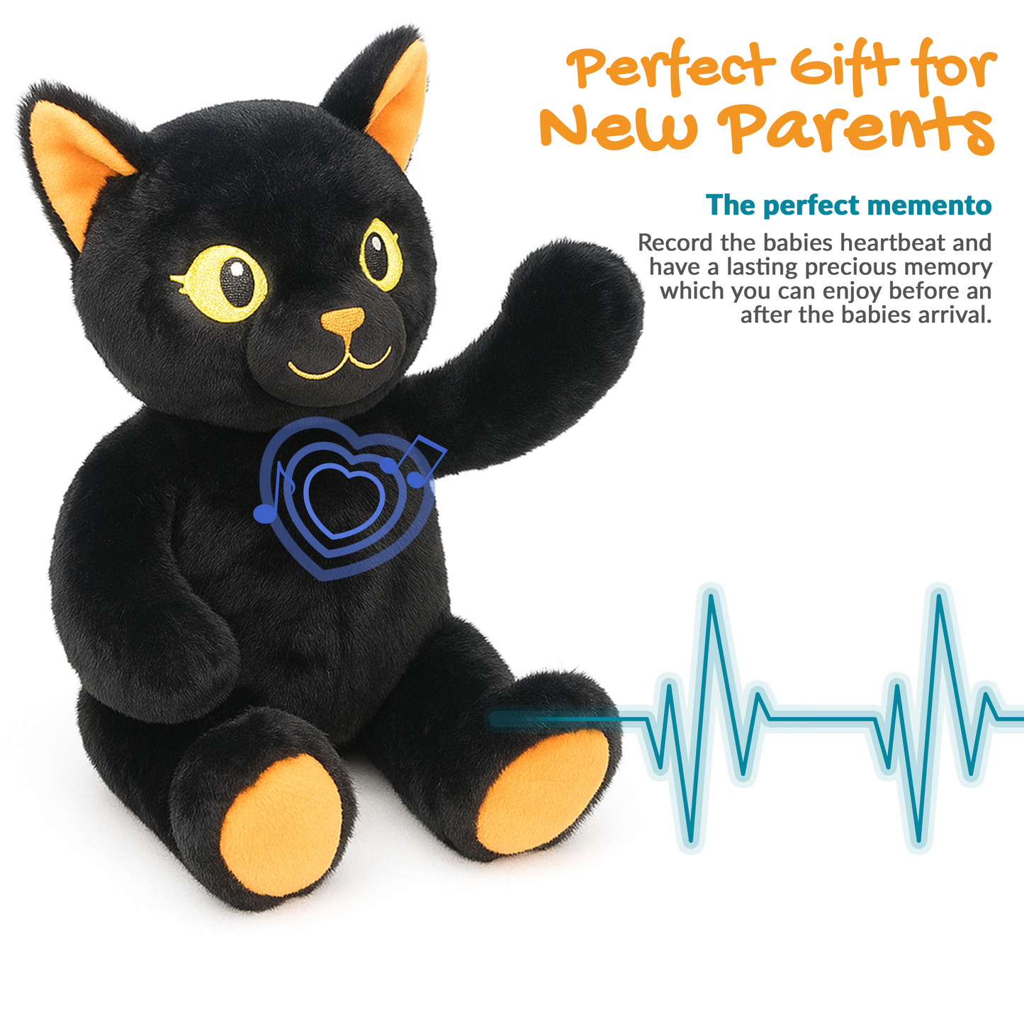 Lucky the Black Cat - Recordable