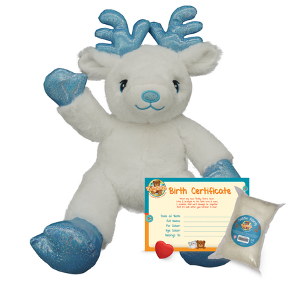 Ryder the Blue and White Reindeer