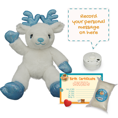 Ryder the Blue and White Reindeer - Recordable