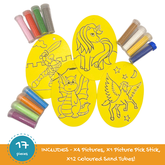 Mythical Sand Art Kit Pictures & Coloured Sand
