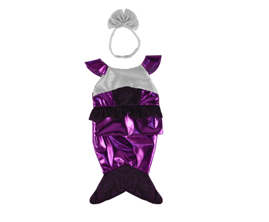 Purple Mermaid Outfit