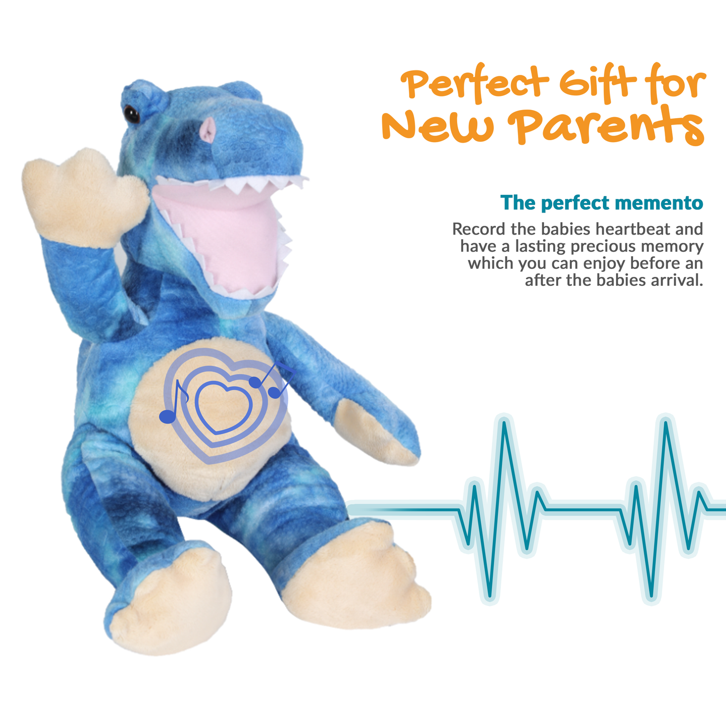 Benson the Blue T-Rex  - Recordable
